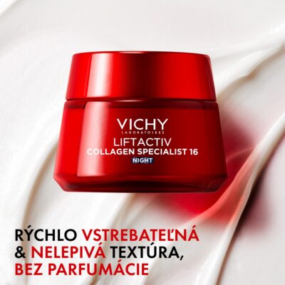 VICHY LIFTACTIV COLLAGEN SPECIALIST 16 nočný krém 50 ml – Obrázok 2