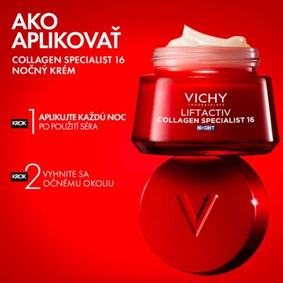 VICHY LIFTACTIV COLLAGEN SPECIALIST 16 nočný krém 50 ml – Obrázok 3