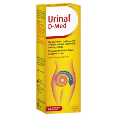Urinal D-Med 14 šumivých tabliet – Obrázok 2