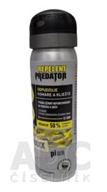 PREDATOR MAXX plus repelent proti komárom a kliešťom, sprej 1x80 ml – Obrázok 2