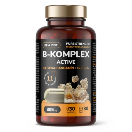 2_216933 BE A PRO! B-KOMPLEX ACTIVE 30 kapsúl – Obrázok 1