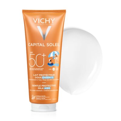 VICHY CAPITAL SOLEIL Ochranné mlieko pre deti SPF 50 300 ml – Obrázok 3