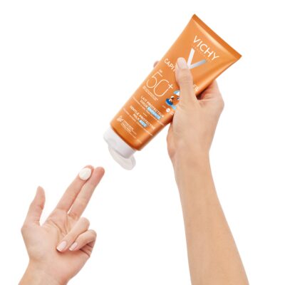 VICHY CAPITAL SOLEIL Ochranné mlieko pre deti SPF 50 300 ml – Obrázok 2