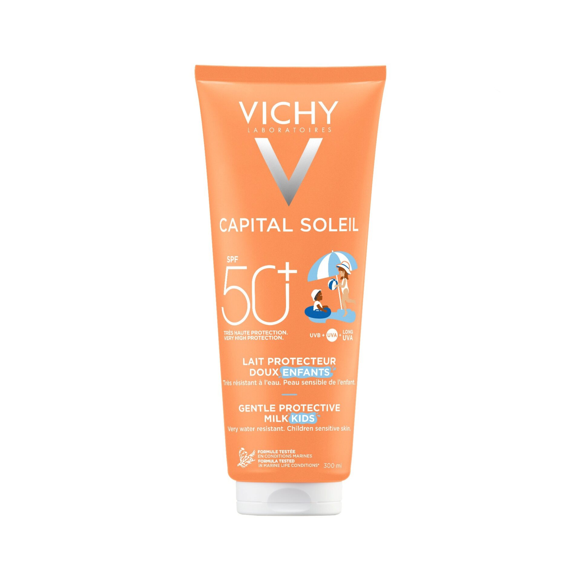 3337871323639_07 VICHY CAPITAL SOLEIL Ochranné mlieko pre deti SPF 50 300 ml – Obrázok 1