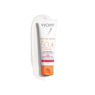 VICHY CAPITAL SOLEIL Krém Anti-age SPF 50+ 50 ml – Obrázok 2