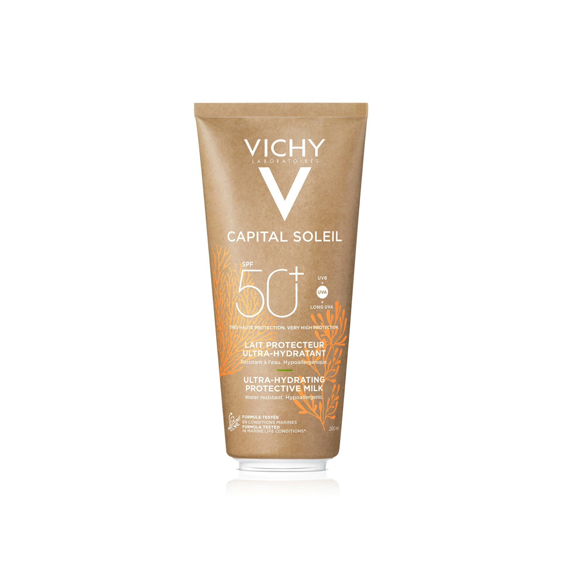 3337875762250_04 VICHY CAPITAL SOLEIL Ochranné mlieko SPF 50+ EKO 200 ml – Obrázok 1