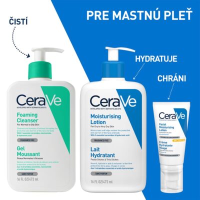 CeraVe Čistiaci penivý gél, náplň 473 ml – Obrázok 5