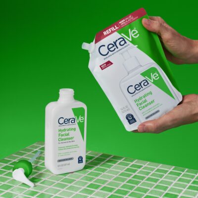 CeraVe Hydratačná čistiaca emulzia, náplň 473 ml – Obrázok 5