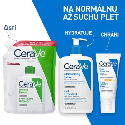 CeraVe Hydratačná čistiaca emulzia, náplň 473 ml – Obrázok 11