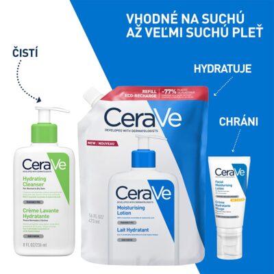 CeraVe Hydratačné mlieko, náplň 473 ml – Obrázok 8