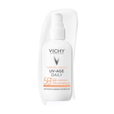 VICHY CAPITAL SOLEIL UV-AGE DAILY fluid SPF 50+ 80 ml – Obrázok 2
