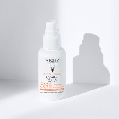 VICHY CAPITAL SOLEIL UV-AGE DAILY fluid SPF 50+ 80 ml – Obrázok 3