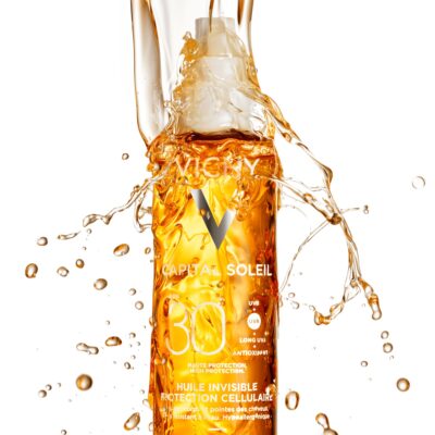 VICHY CAPITAL SOLEIL Neviditeľný olej SPF 30 200 ml – Obrázok 2