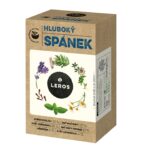 LEROS HLBOKÝ SPÁNOK bylinný čaj, nálevové vrecká 20 x 1 g