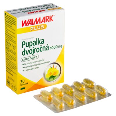 WALMARK Pupalka dvojročná 1000 mg 30 kapsúl – Obrázok 2