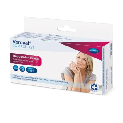 Veroval NEDOSTATOK ŽELEZA domáci test 1 ks