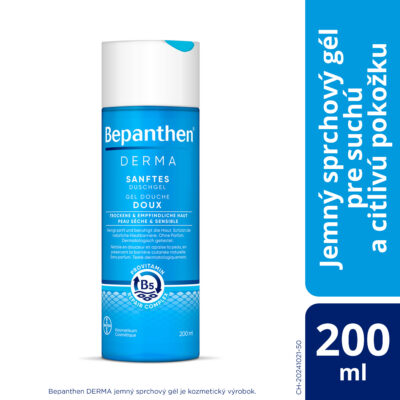 Bepanthen DERMA Jemný sprchový gél 200 ml – Obrázok 2