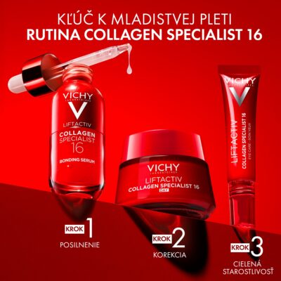 VICHY LIFTACTIV COLLAGEN SPECIALIST 16 očný krém 15 ml – Obrázok 8