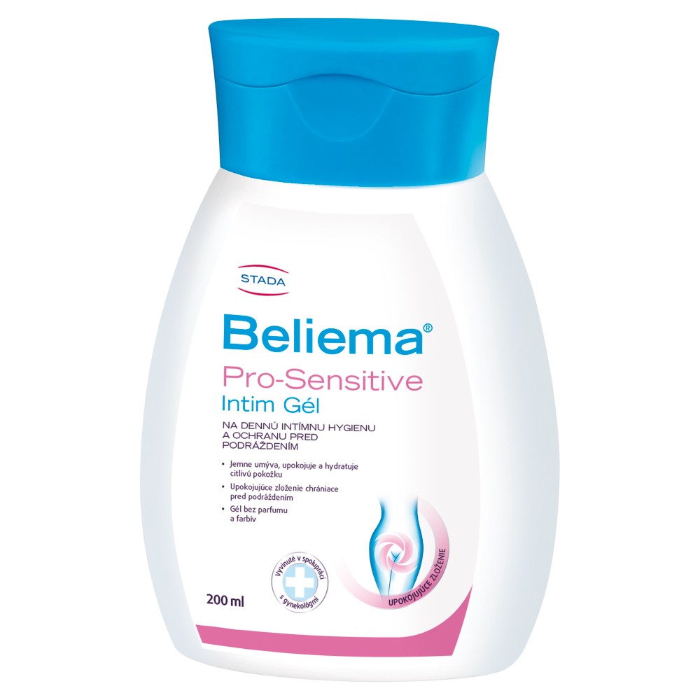 8596024017695_T1_Beliema_Pro_Sensitive_Intim_gél_200_ml Beliema Pro-Sensitive Intim Gél 200 ml – Obrázok 1