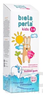 Biela perla Kids zubná pasta (3-6 rokov) 1x50 ml – Obrázok 2