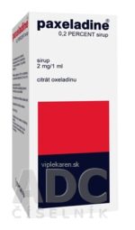 Paxeladine 0,2 PERCENT sirup sir (fľ.skl.+PP odmerka) 1x100 ml – Obrázok 3