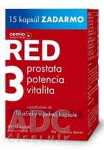 Cemio RED3 cps 60+15 zadarmo (75 ks) – Obrázok 2