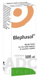 BLEPHASOL micelárna voda na hygienu viečok a rias 1x100 ml