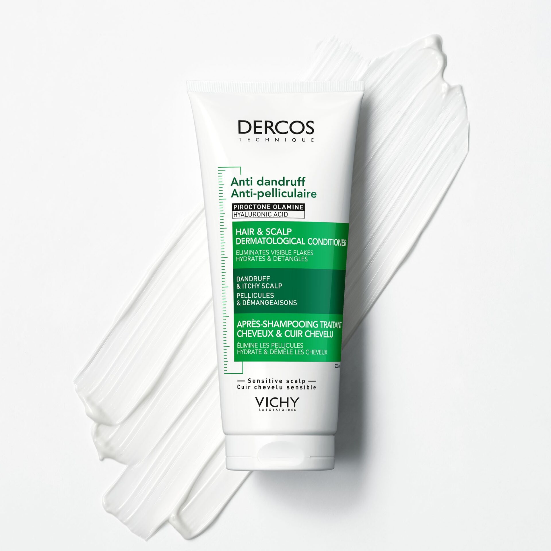 VICHY DERCOS Kondicionér proti lupinám 200 ml – Obrázok 2