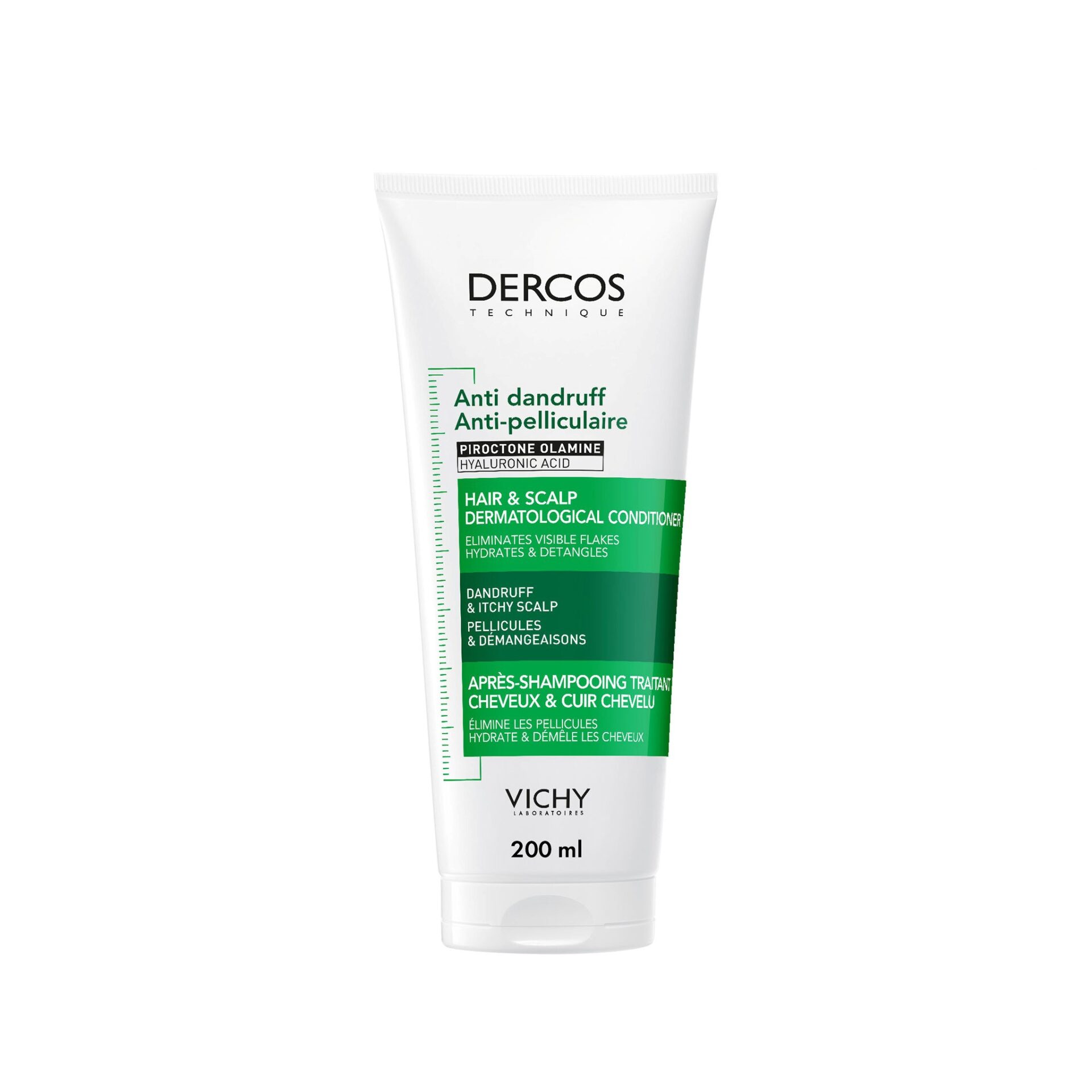 3337875921107_18 VICHY DERCOS Kondicionér proti lupinám 200 ml – Obrázok 1