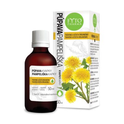 FYTO PÚPAVA kvapky na trávenie a očistu organizmu 50 ml
