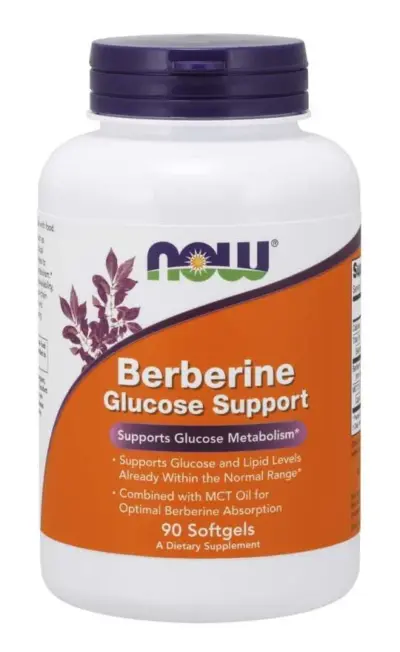 NOW FOODS Berberine Glucose Support 90 kapsúl