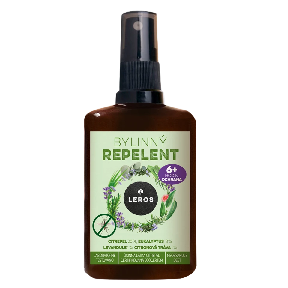 2_217823 LEROS Repelent bylinný, rozprašovač 100 ml – Obrázok 1