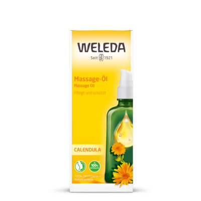 WELEDA Nechtíkový masážny olej 100 ml – Obrázok 2