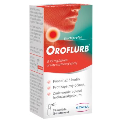 Oroflurb orálny roztokový sprej 15 ml – Obrázok 2