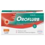 Oroflurb pastilky s pomarančovou príchuťou 24 ks