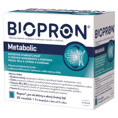 BIOPRON Metabolic 20 vrecúšok – Obrázok 3