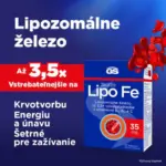 GS Železo Lipo Fe 30 kapsúl – Obrázok 4