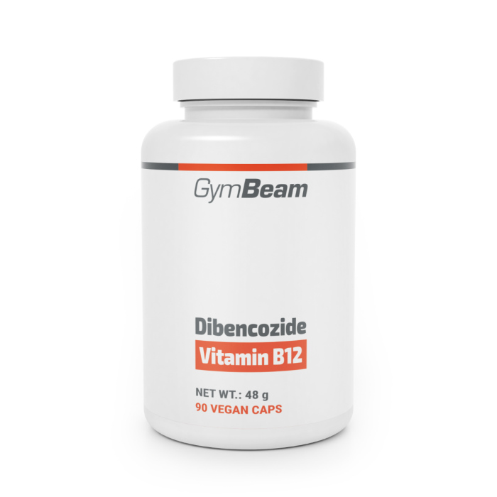 dibencozide_vitamin_b12_90_vegan_caps_gymbeam_1_ Dibencozide (Vitamín B12) - GymBeam – Obrázok 1