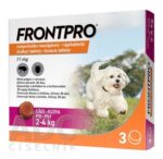 FRONTPRO 11 mg žuvacie tablety pre psy (2 - 4 kg) 1x3 ks – Obrázok 2