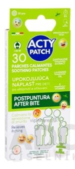 ACTYPATCH UPOKOJUJÚCA NÁPLASŤ PRE DETI po uštipnutí a očkovaní 1x30 ks – Obrázok 2