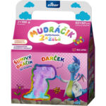 Vitar MUDRÁČIK multvitamín želé zmes príchutí 2x50 ks(100ks) + darček: šumivý dráčik, dievča, 1x1 set