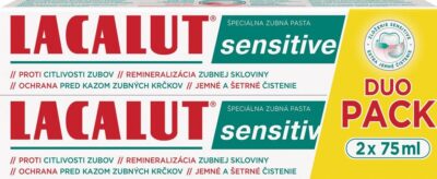 LACALUT Sensitive zubná pasta 2x75 ml