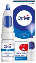Otrivin 0,1 % nosový roztokový sprej 10 ml