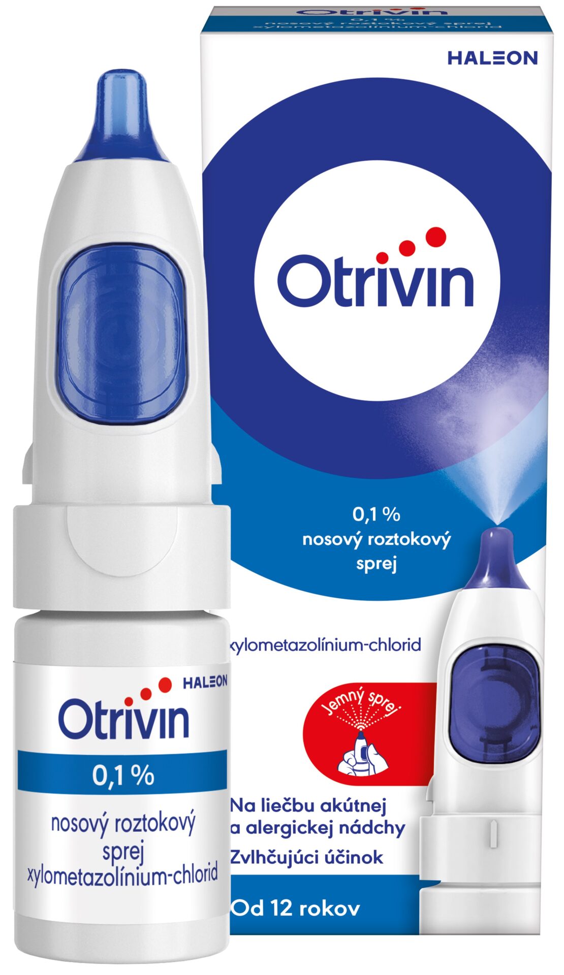 5054563244895 Otrivin 0,1 % nosový roztokový sprej 10 ml – Obrázok 1