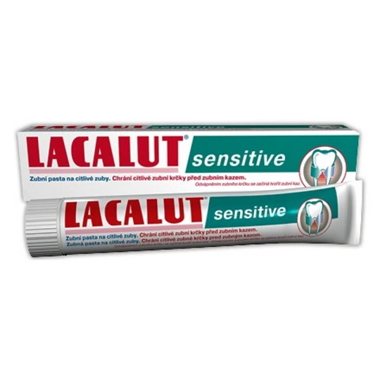 57332 LACALUT Sensitive zubná pasta 2x75 ml – Obrázok 1