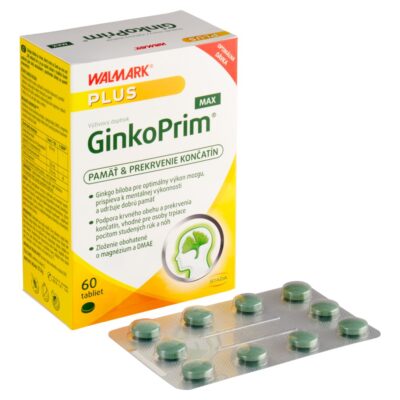 WALMARK GinkoPrim MAX 60 tabliet – Obrázok 2