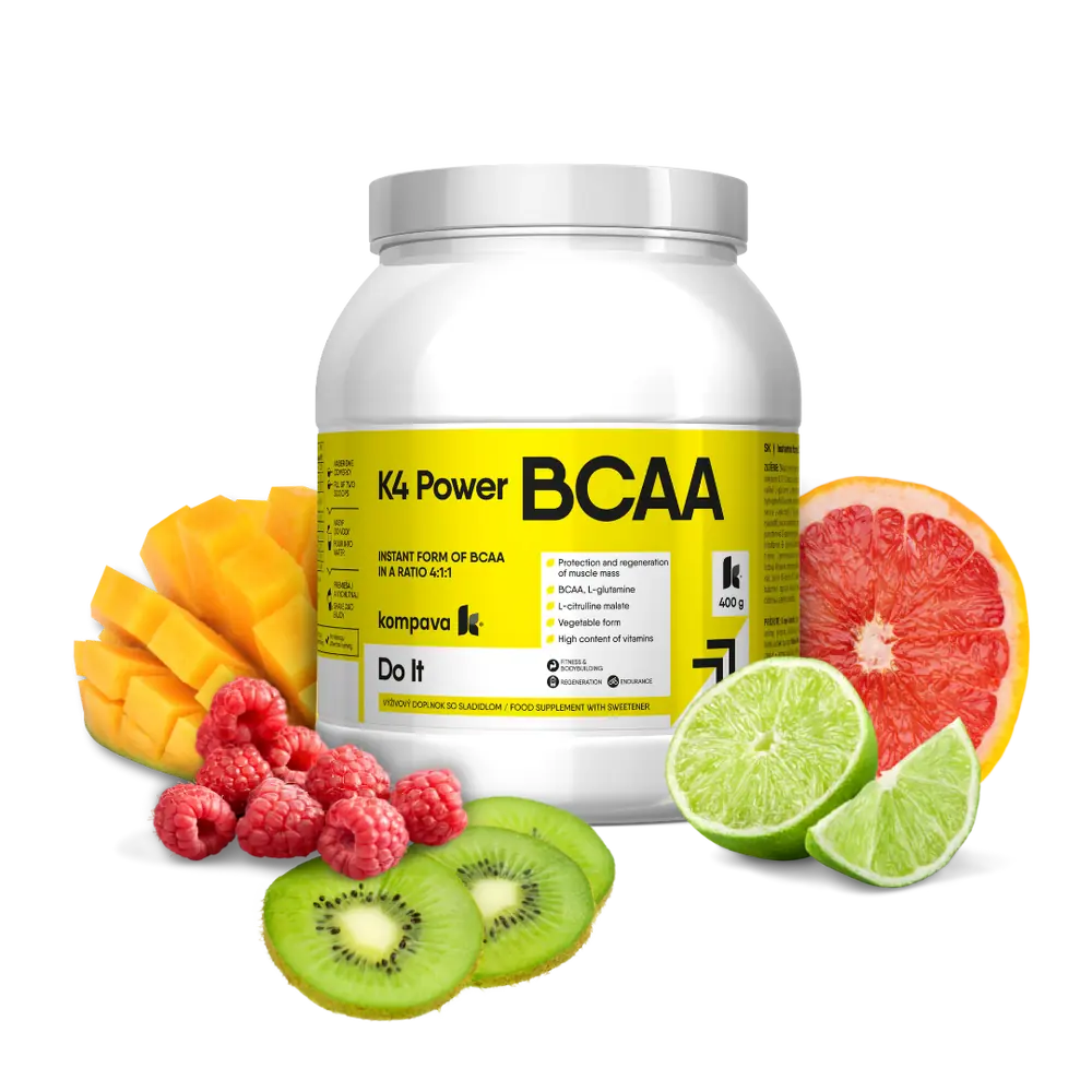 KOMPAVA K4 Power BCAA 400 g – Obrázok 2