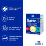 GS Bacto 3 20 pastiliek – Obrázok 4