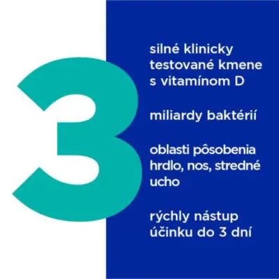 GS Bacto 3 20 pastiliek – Obrázok 5