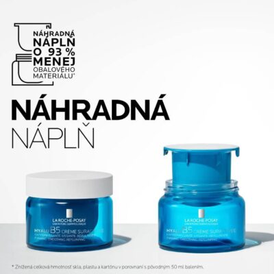 LA ROCHE-POSAY HYALU B5 CREME SURACTIVÉE krém, náhradná náplň 50 ml – Obrázok 2